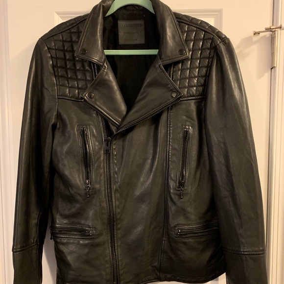 All Saints Other - ALLSAINTS Mens Catch Biker Leather Jacket All Saints Other - ALLSAINTS Mens Catch Biker Leather Jacket